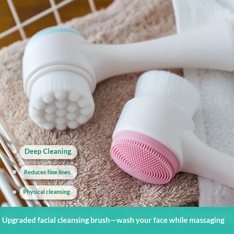 Dwustronna, ręczna szczoteczka – Silicone Face Scrubber Electric recenzja i cena