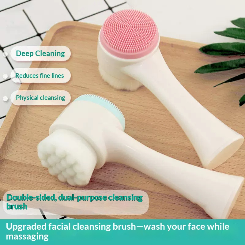 Dwustronna, ręczna szczoteczka – Silicone Face Scrubber Electric recenzja i cena
