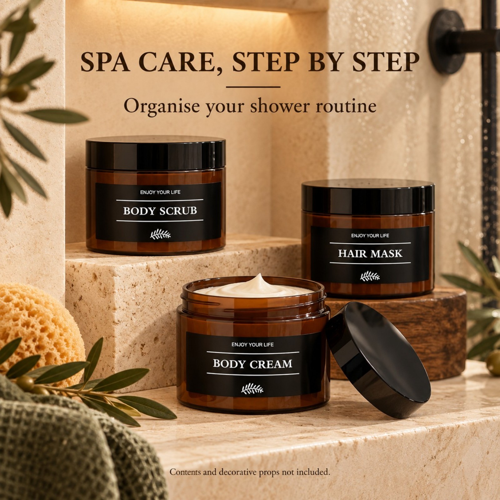 3 sztuki pojemników do przecho – Hair Care recenzja i cena