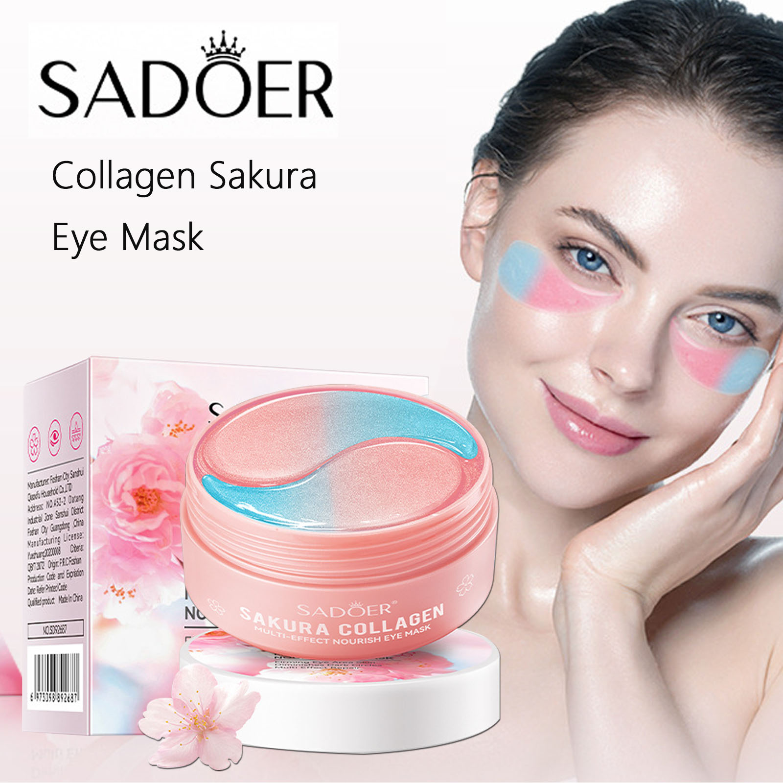 60 szt. Maseczek pod oczy z ko – Collagen Under Eye Patches recenzja i cena