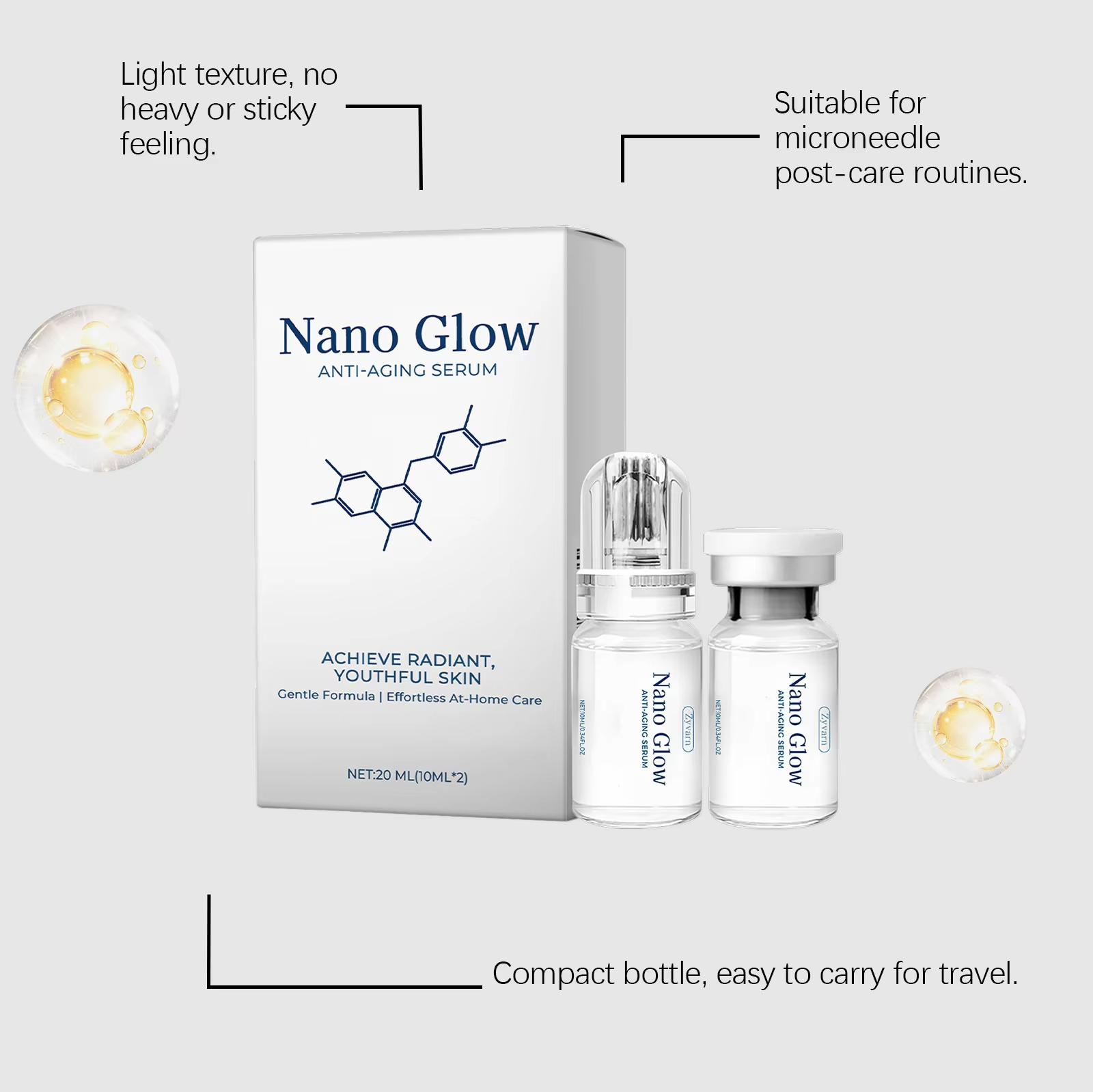 Zestaw do pielęgnacji twarzy:  – Hyaluronic Acid Facial Serum recenzja i cena